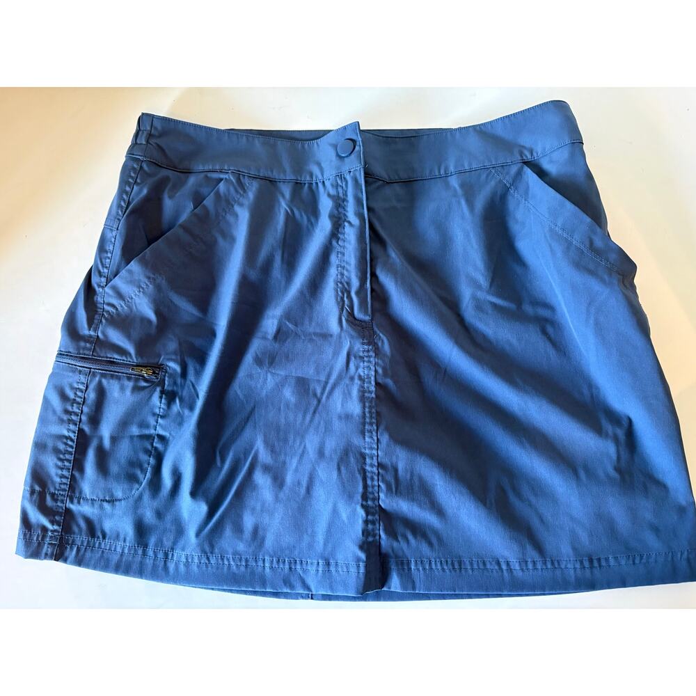 32 Degrees Cool Cargo skort size large blue euc